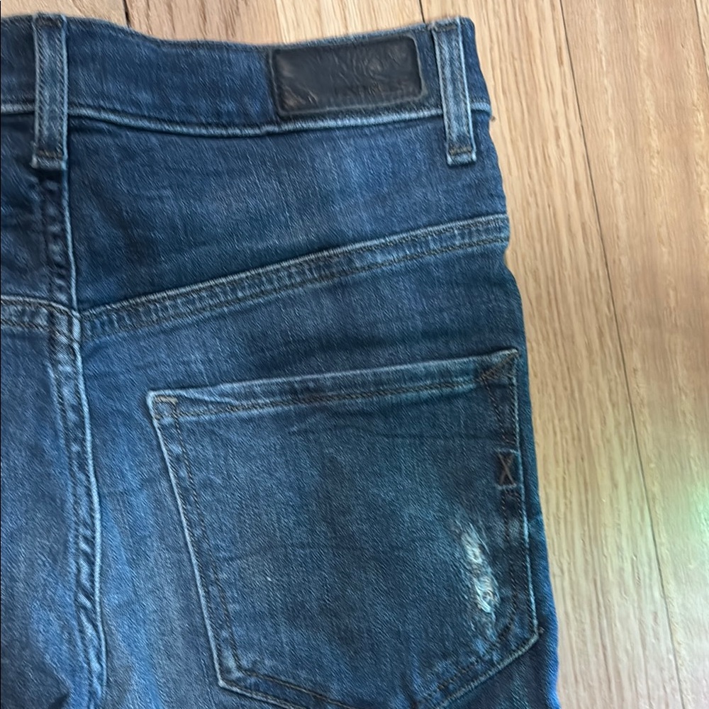 Women's Dark Blue Jeans - Picture 5 of 5